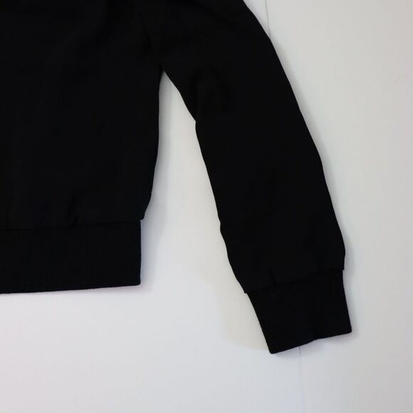 A.L.C Lindsey Black Cold Shoulder Ruffle Top Black Size 0 - Picture 5 of 11